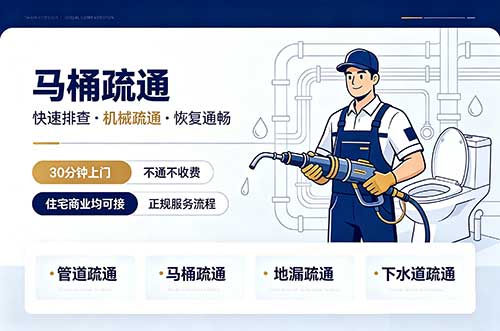 黔东南马桶疏通