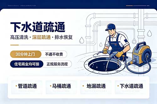 黔东南下水道疏通